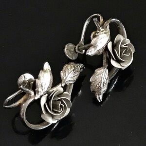 Vintage Bond Boyd Sterling Silver Earrings
